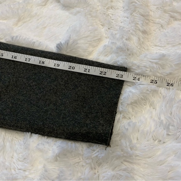 Vintage Nicole Summers front button collared Wool heather Gray sweater size 4 - Picture 10 of 11